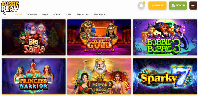 Aussie Play Casino Games