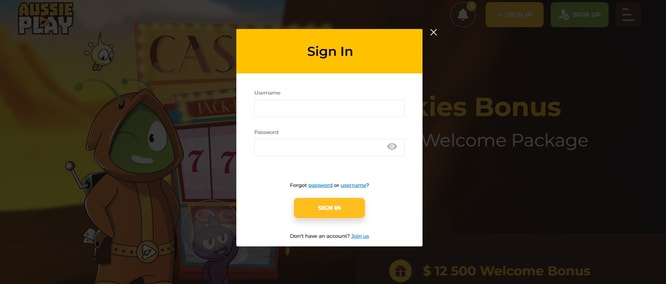 Aussie Play Casino Login