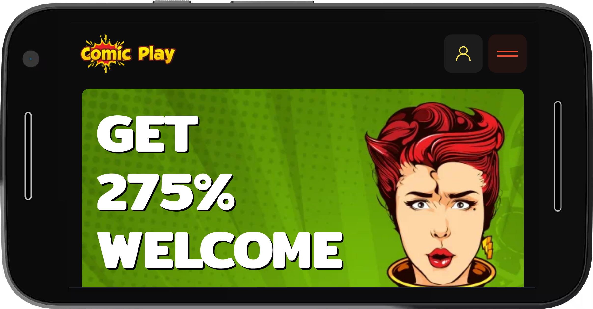 Comic Play Casino Mobile