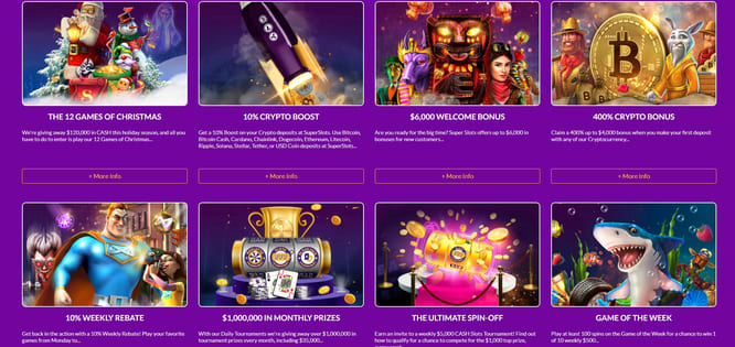 Super Slots Casino Bonus